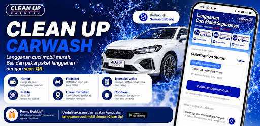 Clean Up - Car Wash Subscription & Loyalty App logo